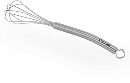 Chantal Frullino a Mano, Utensile per Frusta a Palloncino, Piccolo, 28 cm, Acciaio Inossidabile Lucido