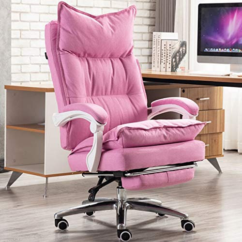 ANIFM Big and Tall Smart Layers Chef-Bürostuhl, ergonomischer Computer-Schreibtischstuhl, 360-Dreh-Arbeitsstuhl, Chefsessel mit hoher Rückenlehne – Dickes Sitzkissen, moderner Chefsessel und