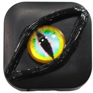 Devil's Eye Contact Lenses Box Color Portable Contact For Travel Kit Case Lens Case, Halloween Halloween Contact Portable Gifts Fancy Travel Gifts Box Box, No Box, Box, Travel Lens, Storage Re