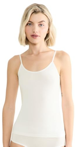 Sloggi Go Sense Spaghetti Top sous-vêtement, Silk White, L Femmes