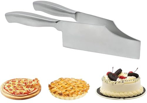Taglierina da portata in acciaio inox per tagliare torte, taglierina regolabile per dolci, senza toccare la torta o la sua F, torte, pane, torte e pasticcini