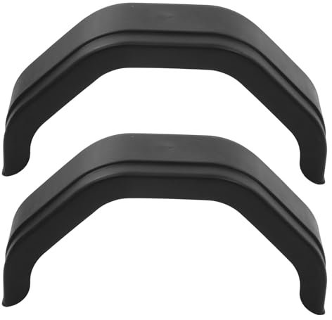 Torvex Mudguard, Coperchio pneumatico per il parafango della ruota del rimorchio, scudo di fango ad asse singolo per ruote 12 pollici 13 pollici