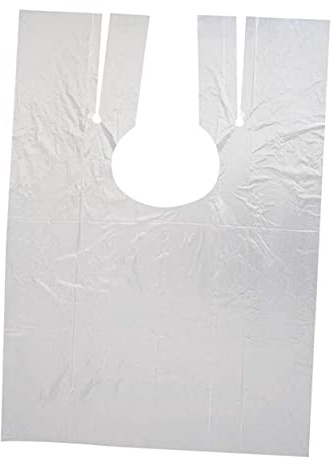 LABRIMP 100 Stück Einweg Friseurumhang 110x150cm Haarfärbemittelschal Pe Kunststoff Kleiderschutz Für Salon Und Zuhause
