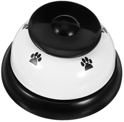 HOLIDYOYO Interaktive Haustier trainingsglocke aus Robustem Abs Leichte Tragbare Türglocke für Katzen Hundetraining Fördert Positives Verhalten bei Welpen und Katzen