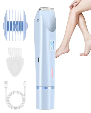 Rasoio elettrico per donne - Depilazione con due teste di rasatura | elettrici per donne per la rasatura 400 mAh,Per il corpo, la pelle, le gambe, le ascelle, le zone intime, la bea