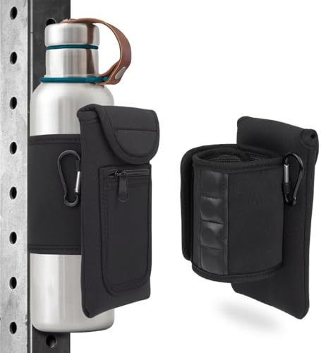 YOFDAL 1 Pieza Magnetic Gym Bag,Bolsa magnética para Gimnasio,Soporte de Botella de Agua Bolsas de Fitness magnéticas