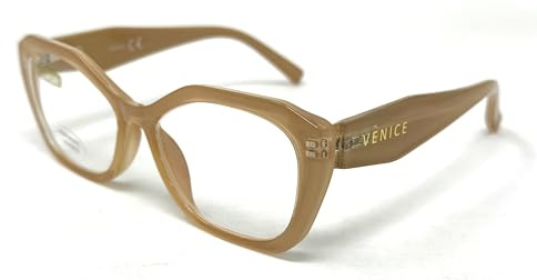 Gafas de lectura, presbicia, vista cansada, ULTIMA MODA, EXCLUSIVAS y modernas para mujer. VENICE KARINA - Dioptrías: 1 a 3,5 (BEIGE, 2.5, Dioptrías)