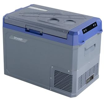 zcamp GE40 37.1L Réfrigérateur de Voiture Portable congélateur et réfrigérateur, Glaciere Électrique à Compression pour Maison, dortoir, Camping, -20℃ BIS 20℃