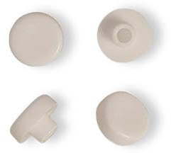 4 Pz. PARACOLPI COPRIVASO ROTONDI PERNO 9,5 (Altezza 7 mm.)