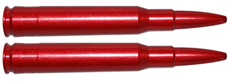 Flachberg 30.06 Pufferpatrone Alu (2 Stück) ROT 3006 30-06 Pufferpatronen 30 06 Sportschützen Zubehör