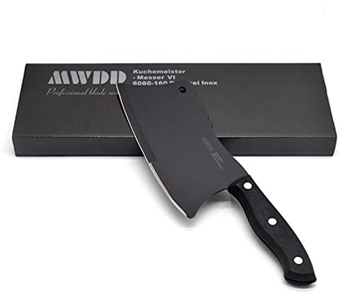 Coltello da Macellaio ad Alta durezza Coltello per Tagliare Le Ossa in Acciaio Inossidabile Carne Pesce Verdure Mannaia per affettare Coltello da Cucina