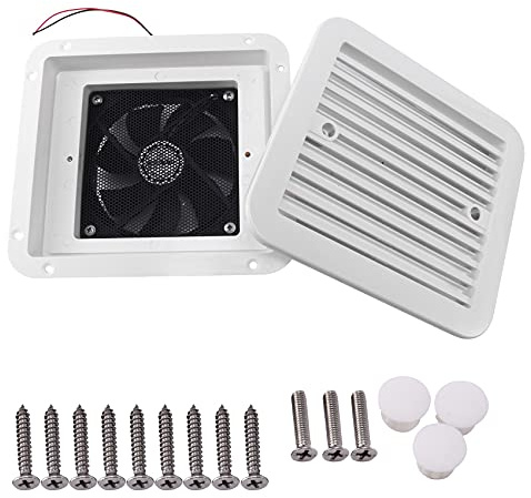 Benefischl 12 V Universal Rv RV autocaravana mudo enfriamiento remolque extractor ventilador caravana eficaz fijación ventilación