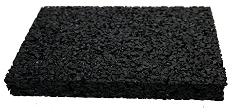 25 Stück Terrassenpads selbstklebend 90x60 mm Pads für Terrasse in 10 mm stark