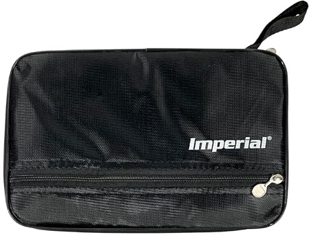 Imperial Tischtennis Schlägerhülle ITT | Einzelschlägerhülle mit separater Fronttasche für Zubehör