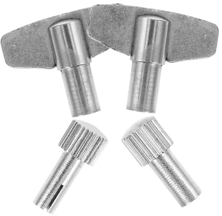 VOSAREA Chiave per Orologio in Metallo Argento Kit Riparazione Meccanica Resistente e Facile da Usare per Orologi da Casa Accessori Professionali per Carica Orologi