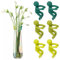 AYSYR 6 supporti per piante per talee e piante, accessori per piante, regalo per gli amanti delle piante, supporto per germogli, supporto per fiori riutilizzabile