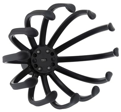 Mit USB wiederaufladbarem elektrischem Kopfmassagegerät mit 3D-Massagearm für beruhigenden Komfort