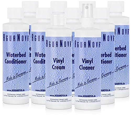 AguaNova 10 tlg. Set 8 x Konditionierer 250 ml, 1 x Reiniger, 1 x Creme