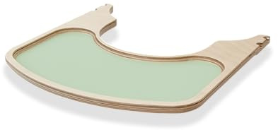 Aufsteckt - Tablett -Tischbrett für QuarttoLino® 9 in 1 Babyhochstuhl (Grün)