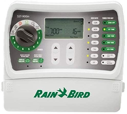 Rain Bird SST900IN Simple-to-Set Indoor Sprinkler/Irrigation System Timer/Controller, 9-Zone/Station (This New/Improved Model Replaces SST900I) - 1