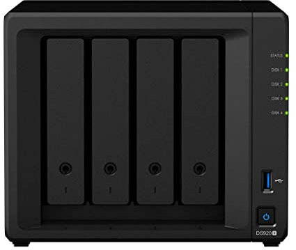 Synology DS920+(8G) Synology RAM 4 baies 12 To avec 4 disques durs WD Red Plus