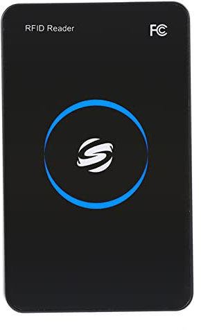 KOSDFOGE Lector de Tarjetas, 13.56MHZ Lector de Tarjetas USB IC Inteligente HF RFID Sin Contacto para One MF1 S50 S70