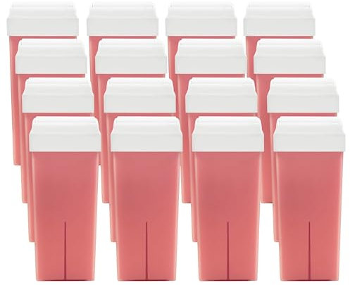 Cera Depilatoria Roll On Color Rosa | Packs de Cera Roll On Profesional (12 unidades)
