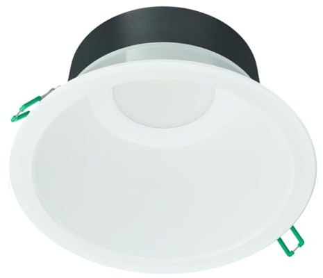 PHILIPS Downlight LED Coreline DN142B Aluminium Weiß 19.2W 2300lm 60D - 840 Kaltweiß | Ausschnitt 200mm - IP20 - Weiß Reflektor