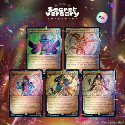 Magic: The Gathering Secret Lair Showcase: The Lost Caverns of Ixalan Foil Edition (5 Cards)