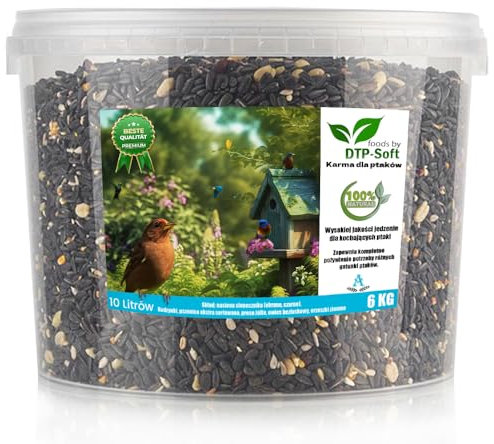 Nourriture pour oiseaux de qualité supérieure - Nourriture pour oiseaux sauvages - Nourriture pour oiseaux toute l'année - Graines de tournesol, arachides, raisins secs, céréales - Bouvreuil,