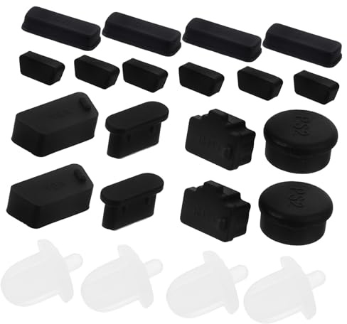 Gadpiparty 3sets Computer Motherboard Port Abdeckung Port Silikon Stopper Recycelbar nach Der Reinigung Stücke * 3