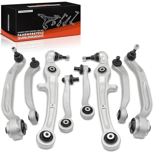 Frankberg Querlenker 8-Teilig 4E0407506B | Kompatibel mit A6 Allroad 4FH, A6 4F2, A6 Avant 4F5