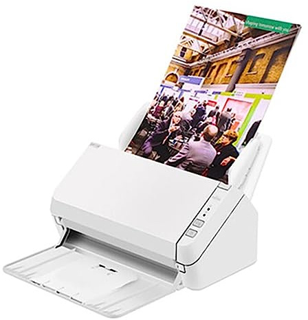 Duplex Document Scanner, High Speed A4 Large Format Scanner, Automatic Document Continuous Scanning and Duplex Scanning, Easy Setup for Office Or Home Use