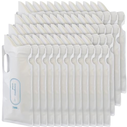 Semptec Urban Survival Technology Urin-Beutel: 48er-Set Urinbeutel für unterwegs, je 700 ml Fassungsvermögen (Urinbeutel-Toilette, Camping, Tasche)