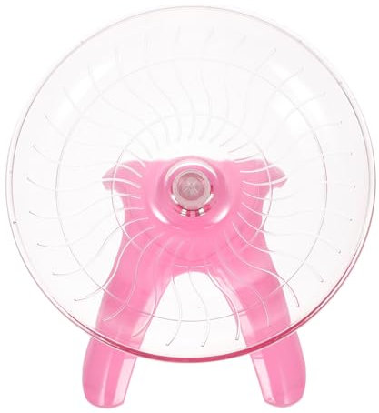 COSMEVIVI Juguetes Ruedas Silenciosas para Hámster Plástico De Entrenamiento Dispositivo De Entretenimiento para Mascotas Suministros para Correr Color Aleatorio para Hamster