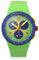 Swatch Flowing Freshly Armbanduhr, grün, Modern