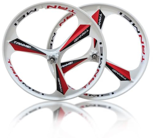 26 27.5 29'' Mag Magnesium Mountain Bike Wheelset 3-Spoke Front Rear Wheels QR 100mm/135mm Disc Brake Hubs For 6-9 Speed Rotary Freewheel