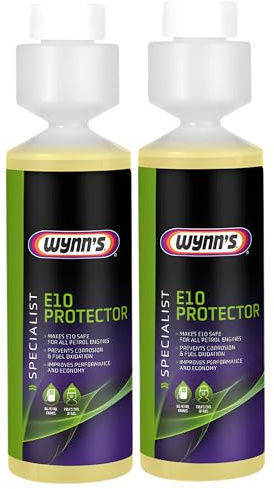 2x Max Parts Wynn’s E10 Petrol Protector 250ml Fuel Additive for Ethanol Petrol Protects Fuel System and Engine