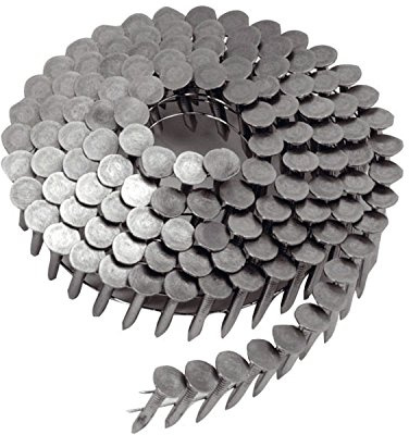 Revotool DN16/19MM/FE Dachpappnagelrollen, Feuerverzinkt, Drahtgebunden 16 Grad, Länge 19 mm (7200-er pack)