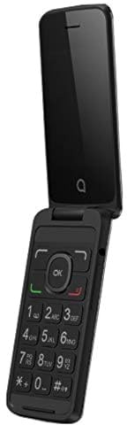 Alcatel 30.25 Telefono Cellulare, Display 2.8 a colori, Tasti Grandi, Bluetooth, Fotocamera, Metallico Grigio [Italia]