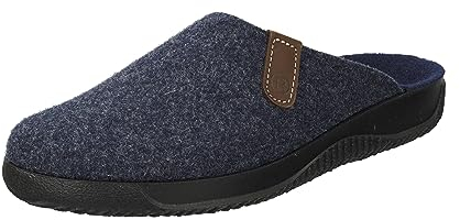 Rohde Damen, Frauen, Pantoletten, Slipper,Sandalen,Freizeitschuhe,Schlupfschuhe,schluepfschuhe,Slipper,Slides,Slip-ons,Mules,BLAU,40 EU