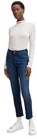 TOM TAILOR Damer Kate high waist jeans 1030921, 10119 - Used Mid Stone Blue Denim, 28W / 30L