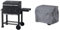 tepro Holzkohlegrill Grillwagen Toronto Click, Grillfläche: ca. 56 x 41,5 cm, Anthrazit/Edelstahl & Abdeckhaube Universal für Grillwagen klein, anthrazit (48,3 x 104,1 x 101,6 cm)