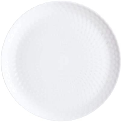 Luminarc Pampille Blanco Plato Llano Opal 25cm Opal Apto Microondas Apto Frigorífico Reciclable
