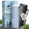 BLATTBERG – Outdoor Wasserfilter Trinkwasser [740ml, Edelstahl] filtert bis 99,9999% Bakterien, Viren, Schwermetalle – Mineralisierung mit Powerballs – Für Camping, Wandern, Reisen & Survival