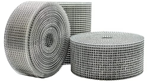 Galvanized Steel Gutter Guard Roll | Welded Wire Mesh | 6mm Hole x 0.6mm Wire (30 Metre x 150mm Roll)