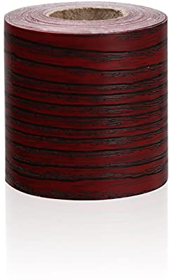 TapetenbordüRe Selbstklebend Selbstklebende Holz Getreide Taille Line Tapete wasserdicht PVC Leitungslinie Vinyl -Abziehbilder Baseboard Wandgrenze Eckaufkleber Wallpaper Border Selbstklebend (Color