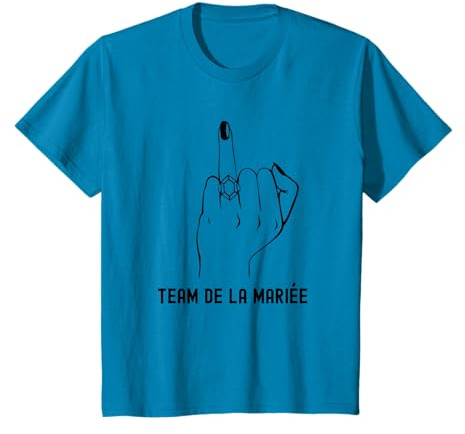 Tee Shirt Team Bride pour EVJF De La Future Mariée - Femme T-Shirt