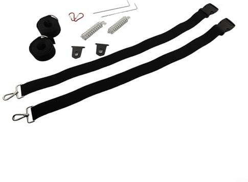Awning Tie Down Kit Type S: Storm Strap Tie Down Kit for Caravan and Motorhome Awnings with Springs & Anchors
