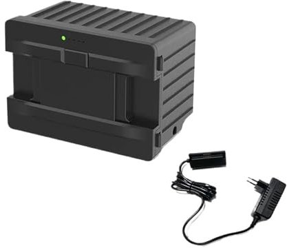 Compatible Avec Alpicool, Batterie De Réfrigérateur Portable De Voiture 15600 MAh– Alimentation Lithium Amovible For Réfrigérateurs À Compresseur 12V/24V CC/CA, Congélateur De Camping De Secours Compa